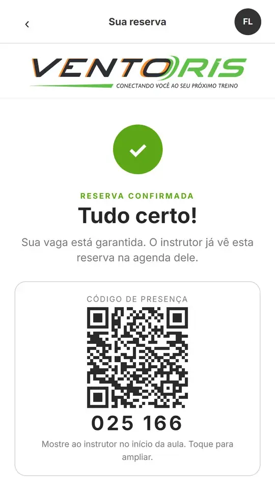 Tela do aplicativo Ventoris